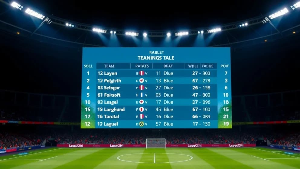 Arsenal WFC poängställning och tabelplacering