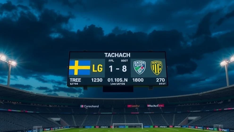 Malmö FF mot AIK Fotboll poängställning