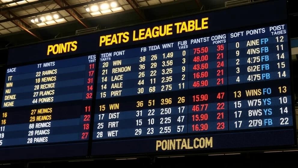 Poängställning i liga i nu och hur det påverkar laget