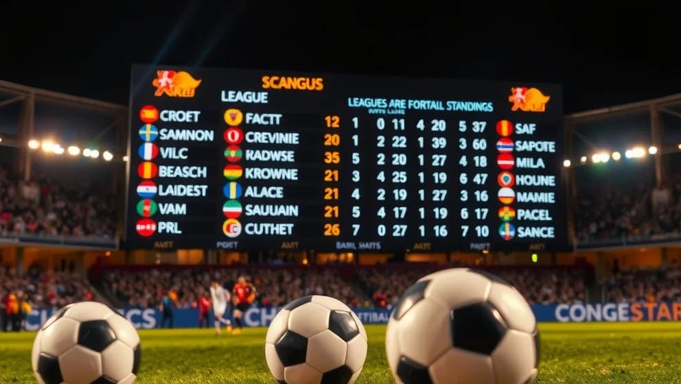 Poängställning i Ligue 2 idag