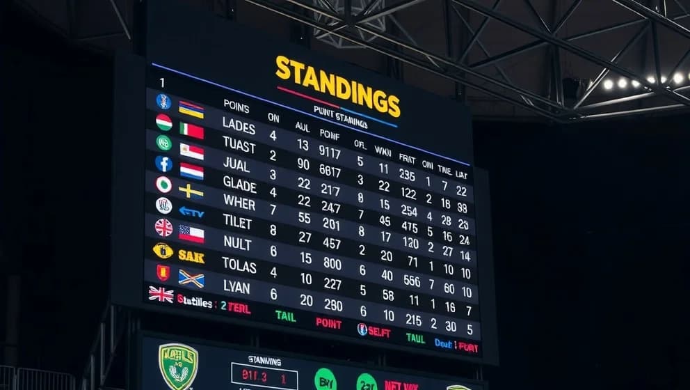 Poängställningen i Campeonato Brasileiro Série A