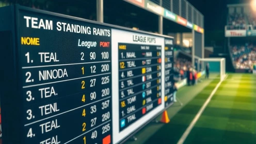 RCD Mallorcas poängställning och tabellposition